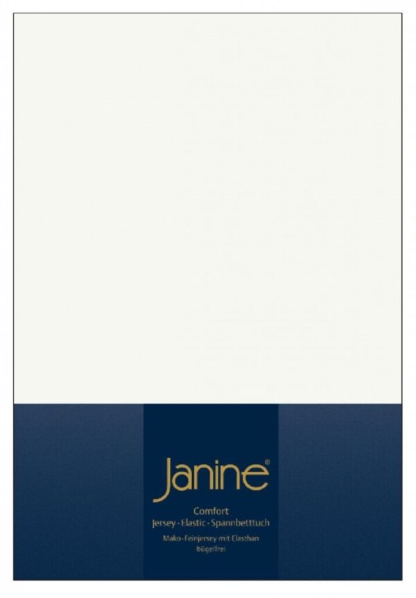 Janine Jersey Spannbetttuch Comfort Elastic 5002 140x200 160x200