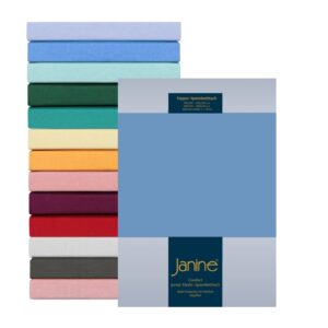 Janine Jersey Spannbetttuch Comfort Elastic 5002 140x200 160x200