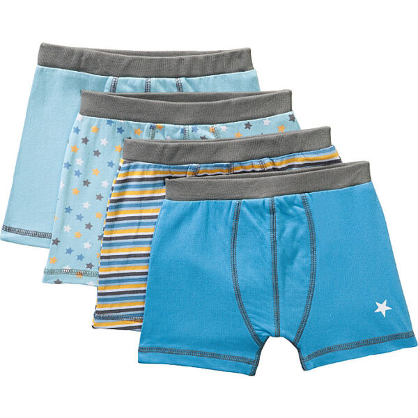 Erwin Müller Single-Jersey Jungen-Pants im 4er-Pack