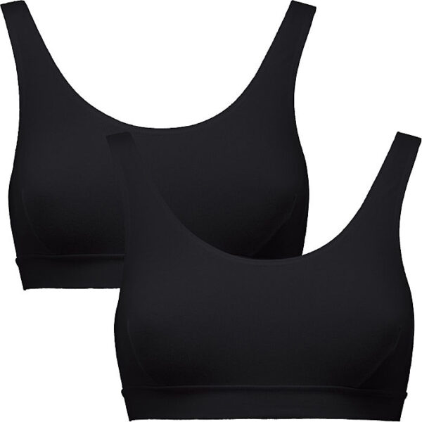 Erwin Müller Single-Jersey Damen-Bustier im 2er-Pack