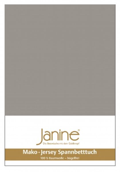 Janine Spannbetttuch Mako Feinjersey 5007